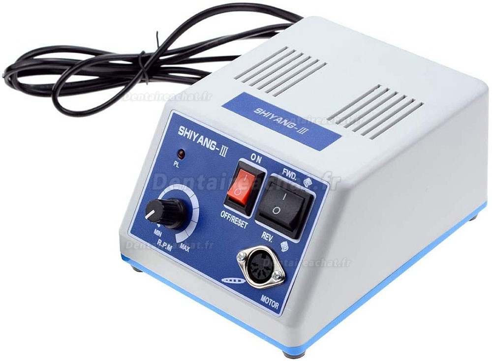 Shiyang N3S S05 micromoteur dentaire 35.000 tr/min et micromotor pièce à Main (compatible marathon)